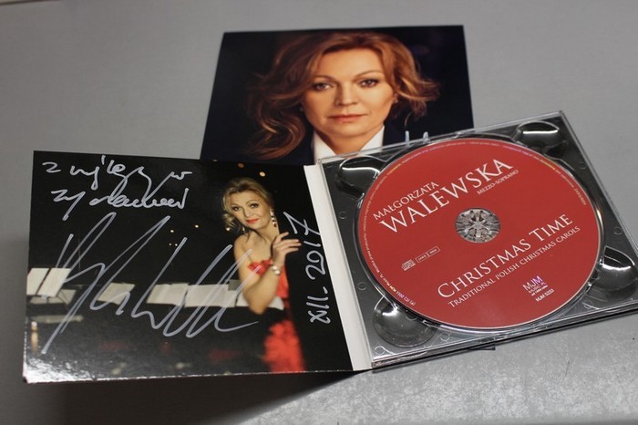 Małgorzata Walewska - Christmas Time z autografem