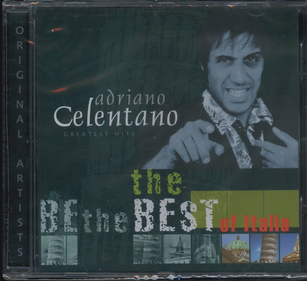 CD The Best Of Italia Adriano Celentano w FOLII