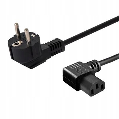 Kabel SAVIO CL-115 (C13 / IEC C13 / IEC 320 C13 M - Schuko M; 1,2m; kolor c
