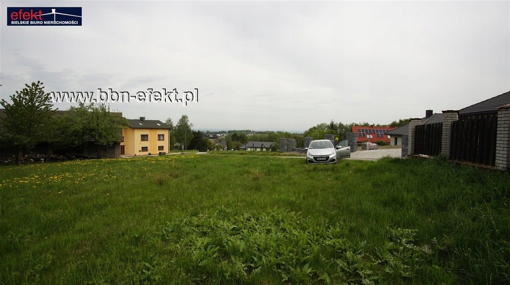 Działka, Kozy, Kozy (gm.), Bielski (pow.), 1400 m²