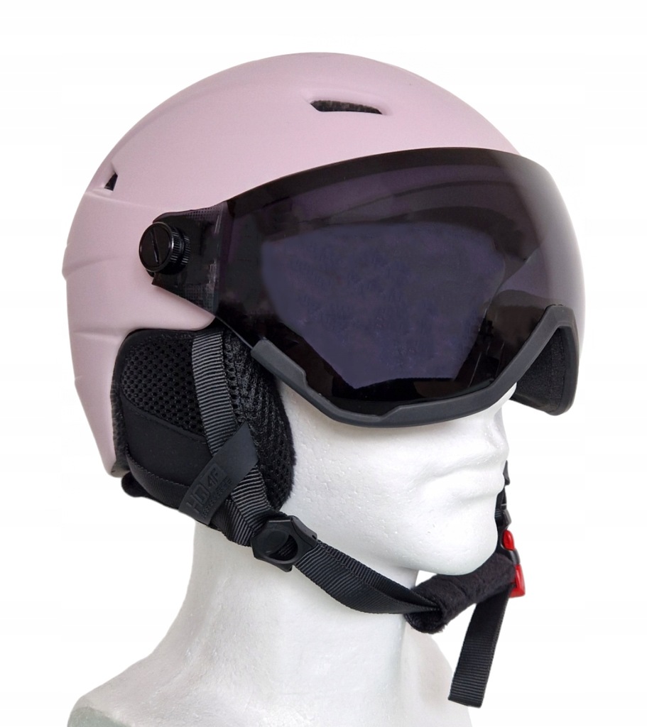 Kask narciarski damski 4F KSD001 różowy - L/XL ( 55 - 59 CM )