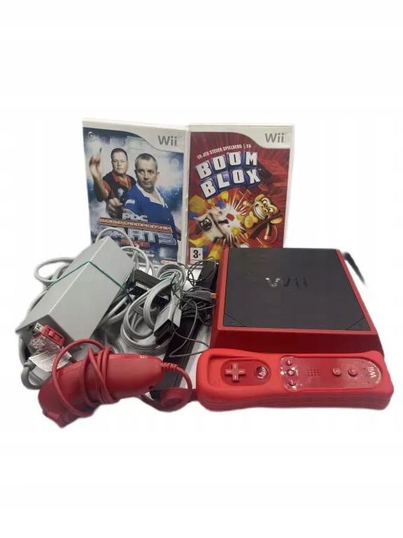 KONSOLA NINTENDO WII CZERWONE