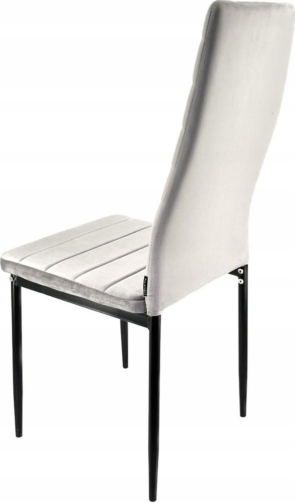 Krzesło tapicerowane VALVA VELVET GREY