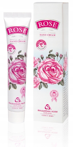 BULGARIAN ROSE KARLOVO KREM DO RĄK Z OLEJKIEM RÓŻANYM ROSE ORIGINAL 50 ML