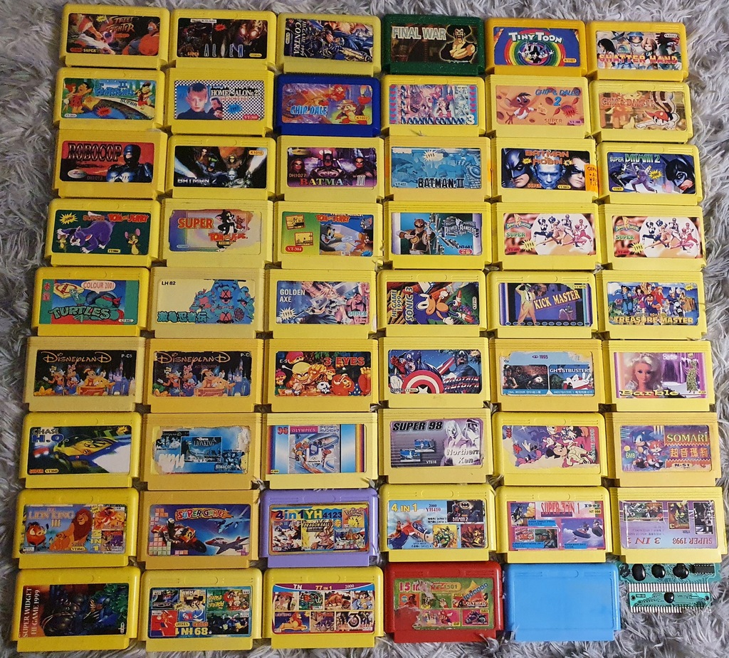 55 Gier Na Pegasus Kartridże Dyskietki Cartridge