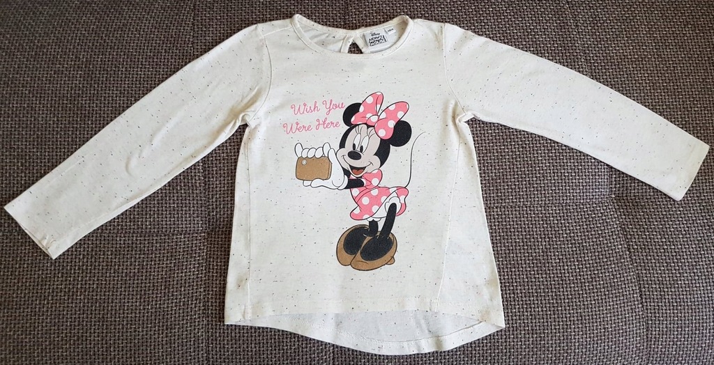 Smyk Disney Koszulka dziewczęca Myszka Minnie 110