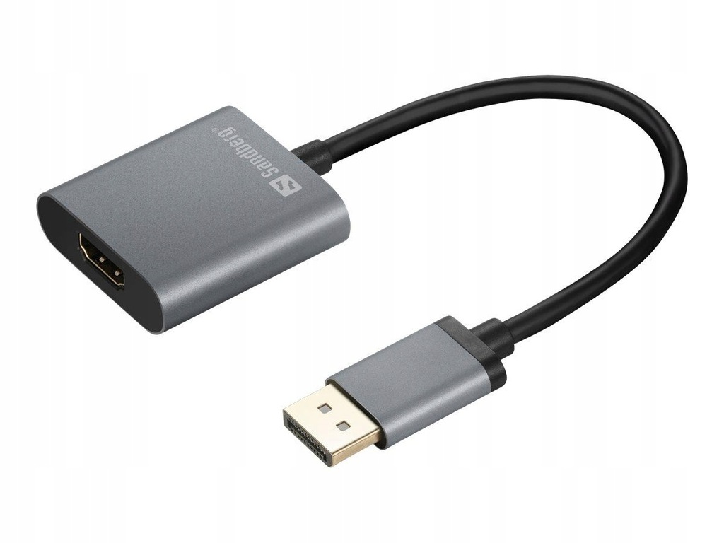 SANDBERG Adapter DP1.4>HDMI2.0 4K60