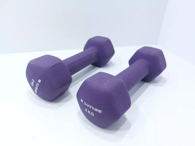 ZESTAW HANTELKÓW 2 X 2KG SAPPHIRE