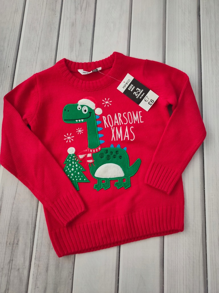 Pep&Co Sweterek świąteczny dla chłopca r. 98