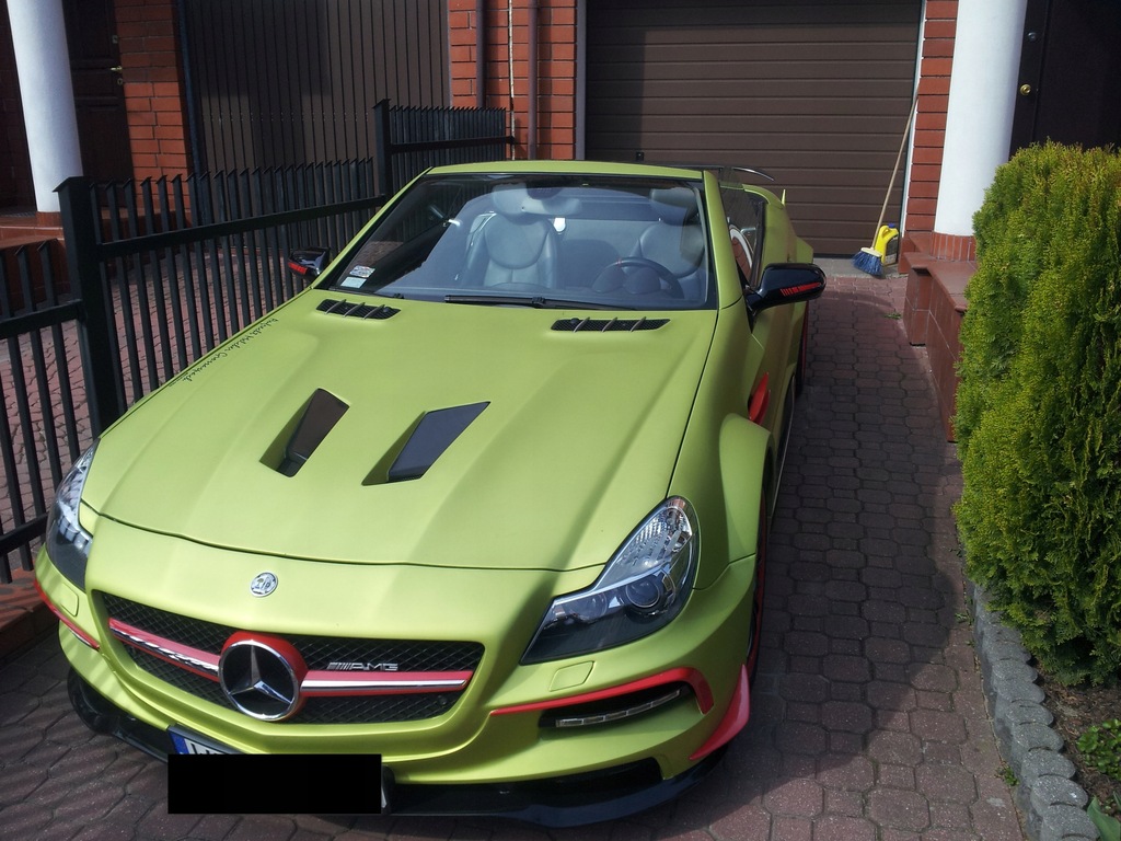 mercedes sl 500 amg tuningowany wyjątkowy