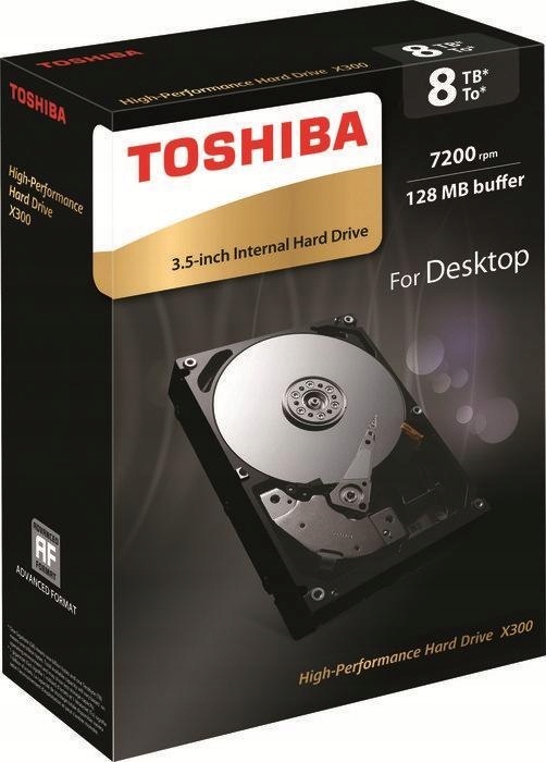 Dysk Toshiba X300 HDWF180EZSTA 3,5'' 8TB SATA