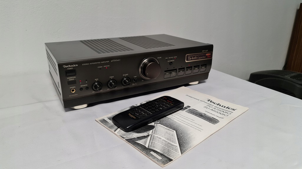 Technics SU-A700MK3 Unikat + Oryginalny pilot+inst