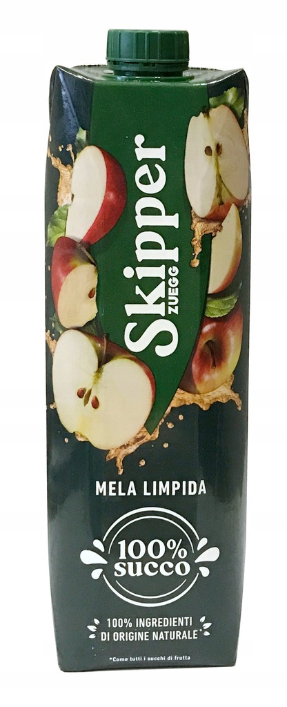 Zuegg Skipper Mela Limpida 100% Sok Jabłkowy 1l