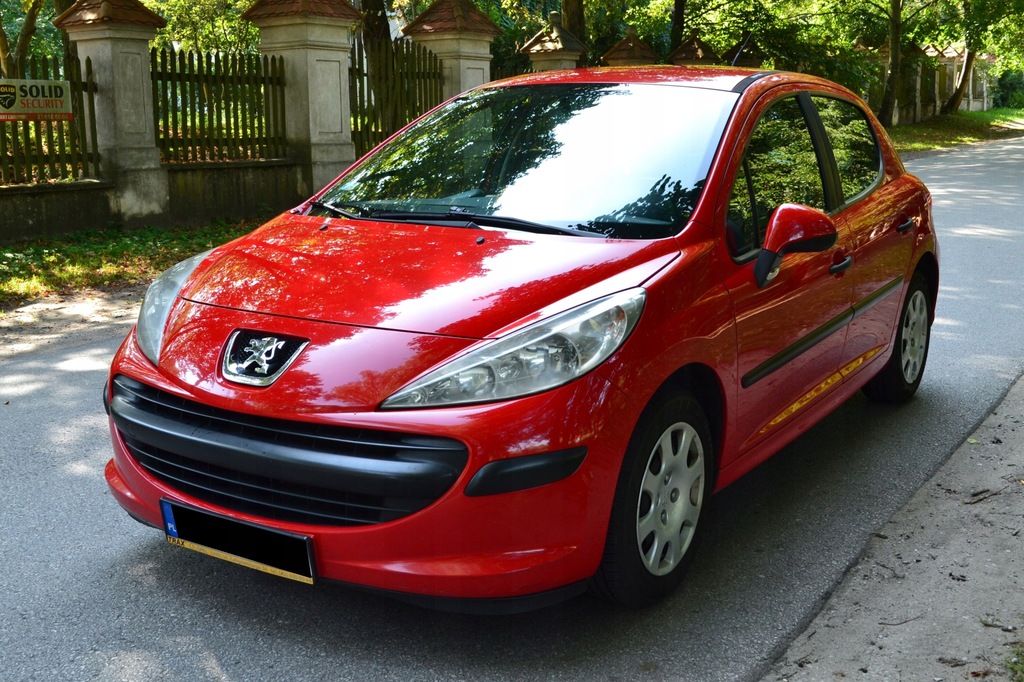 Peugeot 207 1.4 LPG 2018 r. Salon Polska Klima