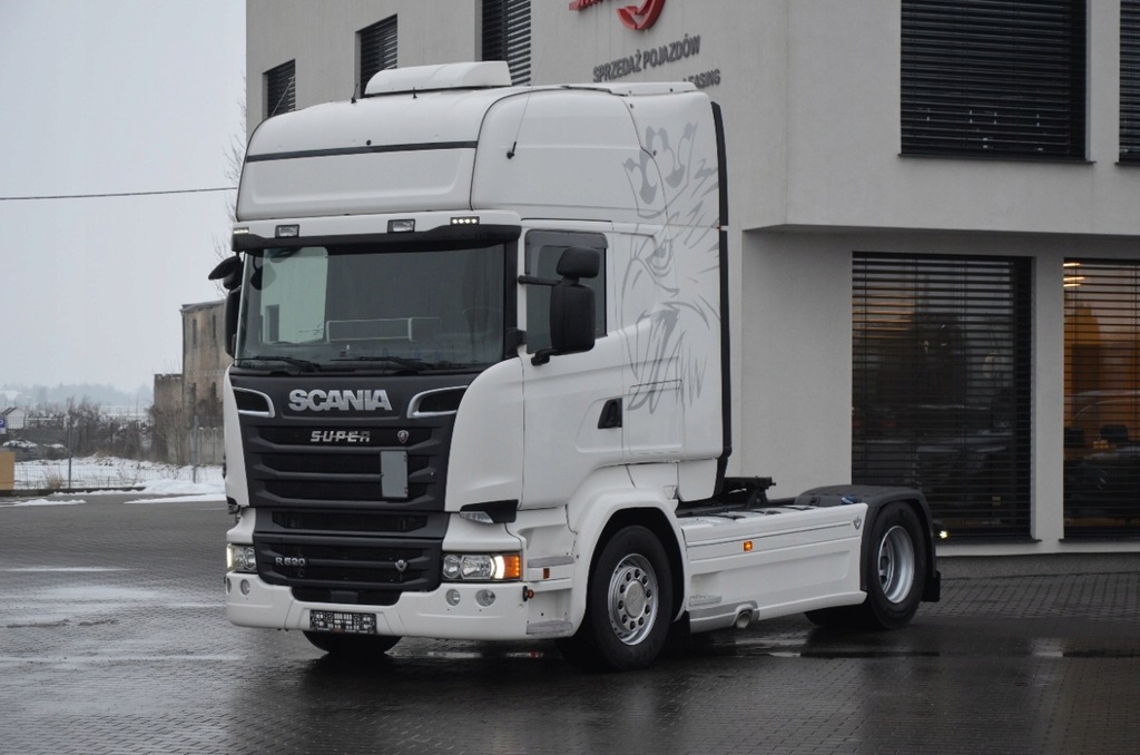 SCANIA R 520 V8 21,3L/100km ! KLIMA P. ACC DE 894