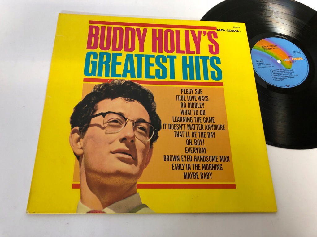 Buddy Holly – Buddy Holly's Greatest Hits ,LP 3728