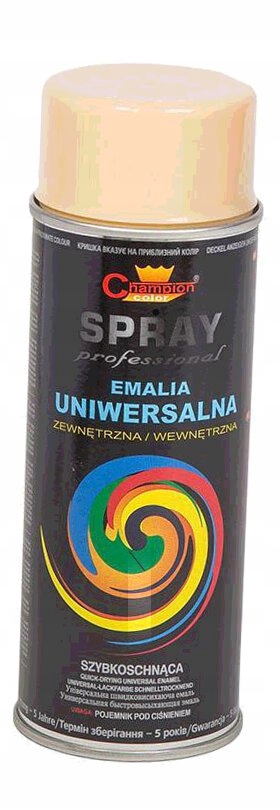 Emalia Farba Spray Lakier Ral1001 Beżowy champion