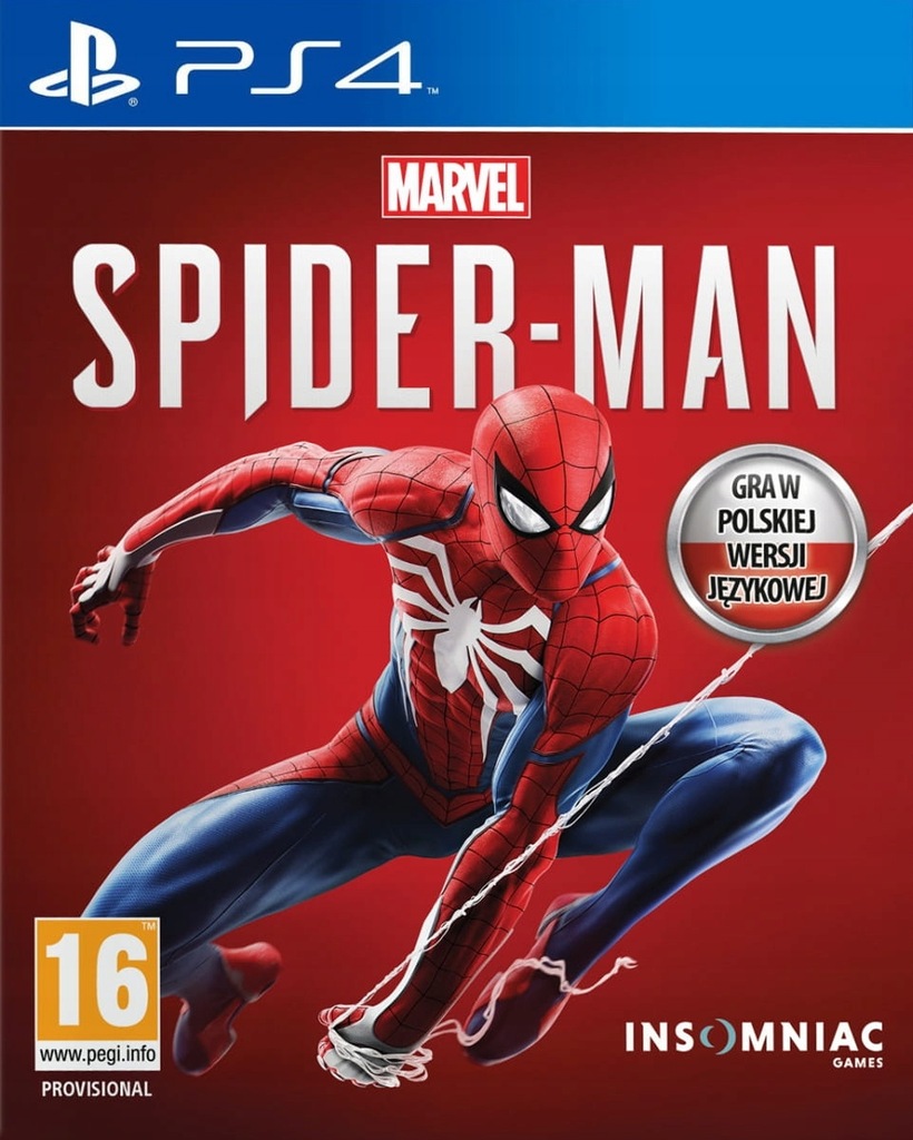 Marvel SpiderMan PS4 Używana