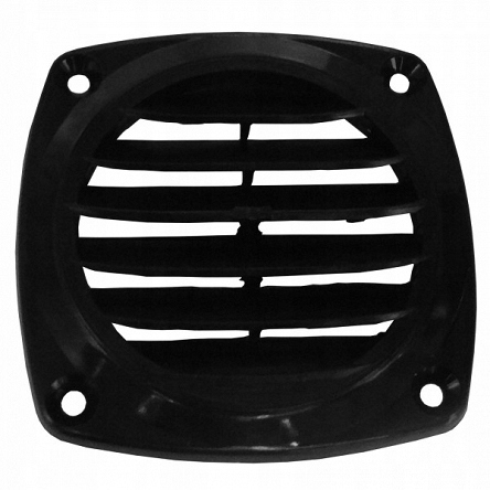KRATKA WENTYLACYJNA 82X82mm CZARNA 07893