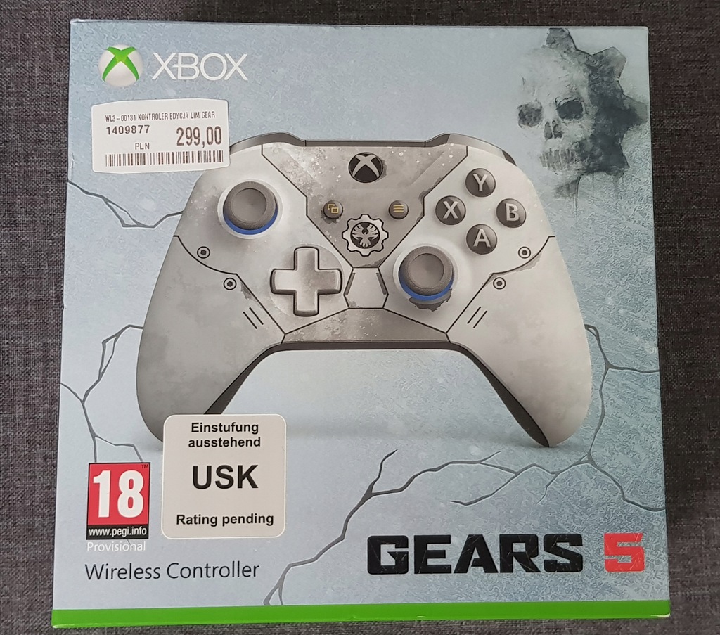 Kontroler Xbox One Series Gears 5 JEDYNY NOWY! GW