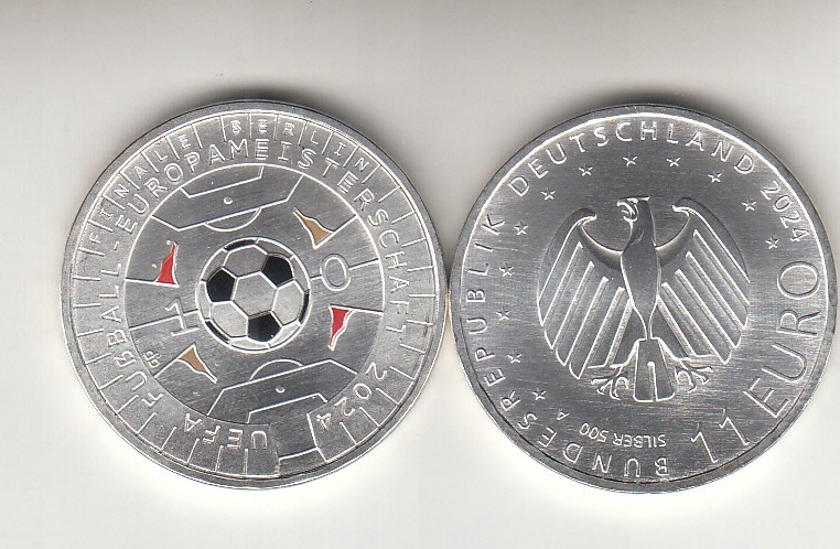 Niemcy 2024 - 11 euro -PIŁKA NOŻNA - UEFA -Nowosc.