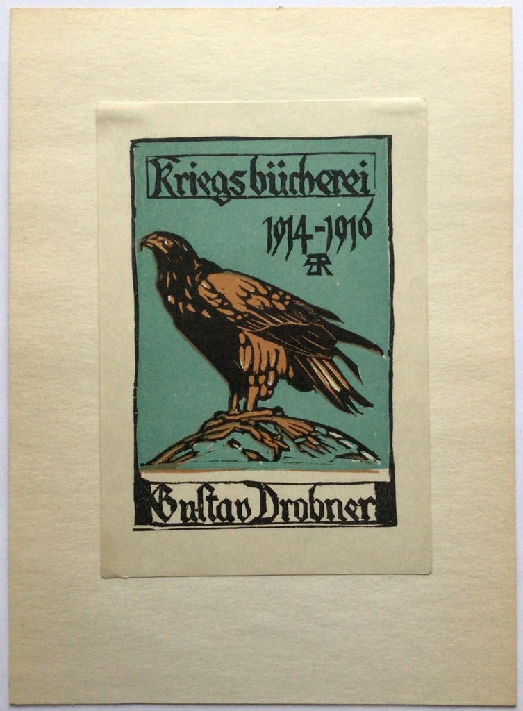 Ex-libris 1914-1916 KRIEGSBUCHEREI