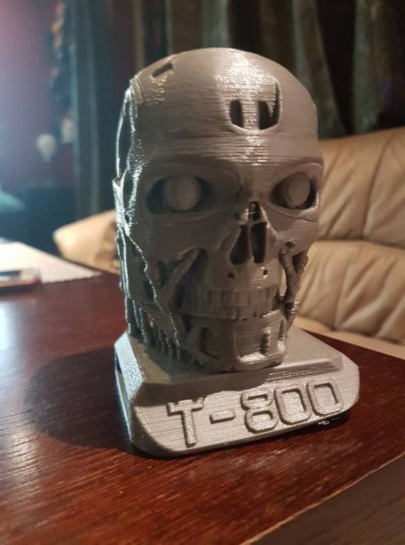 Terminator T 800 druk 3D Nr 1