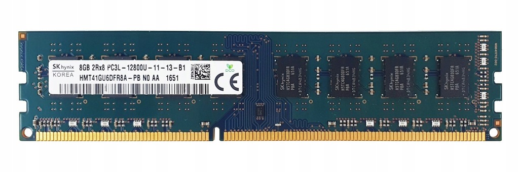 DIMM 8GB DDR3L 1600Mhz Hynix HMT41GU6DFR8A-PB