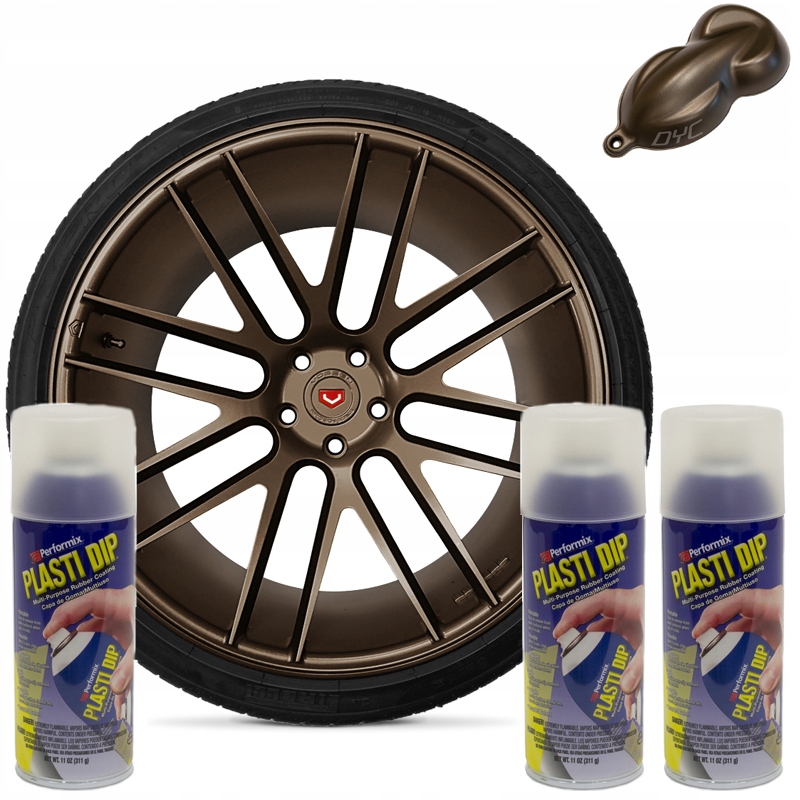 PlastiDip/Plasti Dip zestaw do felg Brass Monkey 9911588553