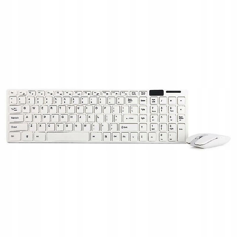 (White) Wireless Bluetooth Gaming Keyboard Slim 12785935572