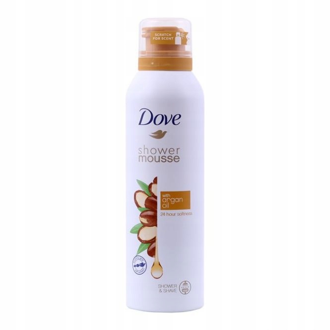 DOVE SHOWER MOUSSE ARGAN OIL pianka mus 200ml 12763870167 oficjalne
