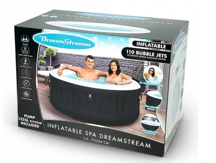 Dmuchane Jacuzzi DreamStream hydromasaż 170x66cm