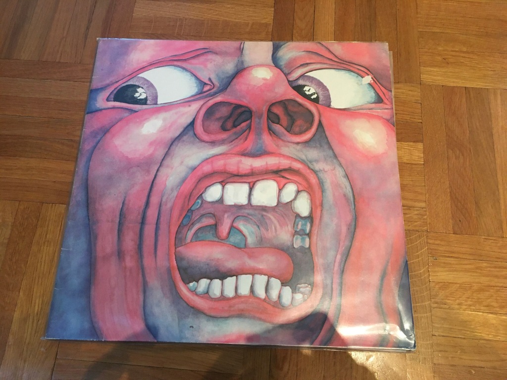 King crimson in the court of the crimson king EX+/NM Ger