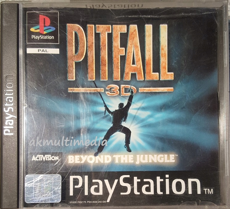 Pudełko gry Pitfall 3D PSX Sony