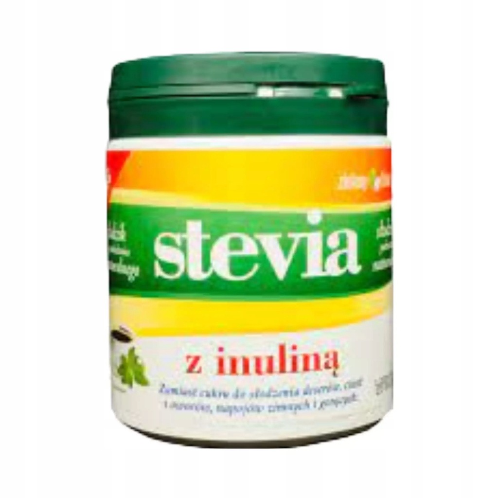 Stevia z inuliną 140g Zielony Listek