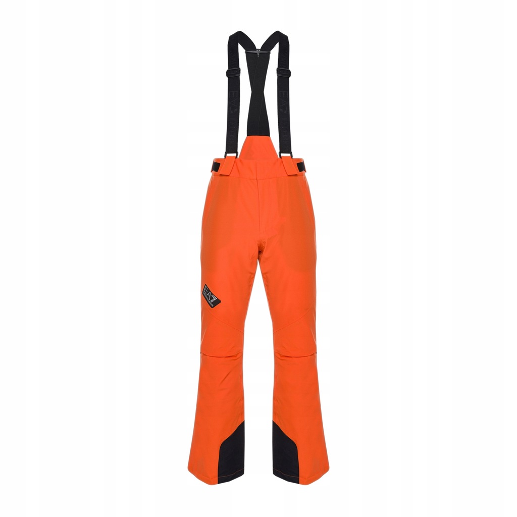 Spodnie narciarskie męskie EA7 Emporio Armani Pantaloni 6RPP27 fluo L
