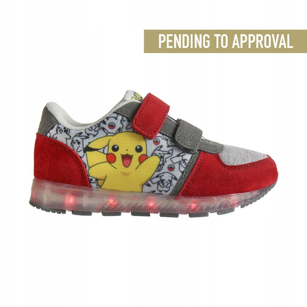 Buty sportowe ze światełkami LED Pokemon 31