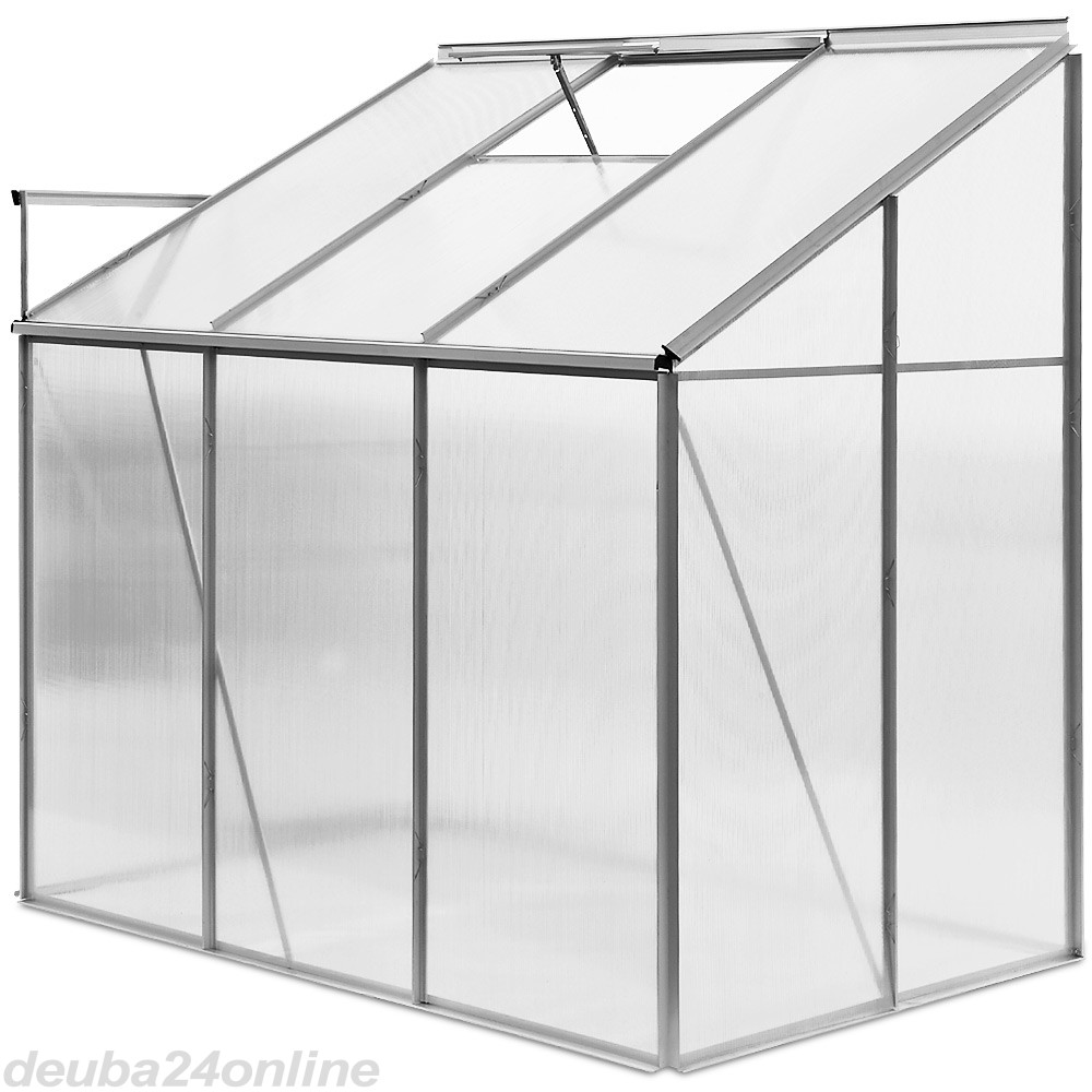 Теплица Greenstorage g1002f пристенная 213х125см