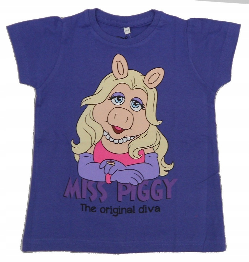 T-shirt Miss Piggy : Rozmiar: - 116/122