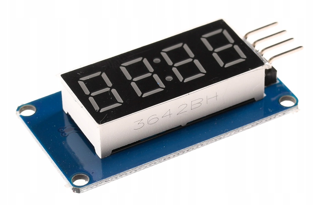 Wyświetlacz LED 4 cyfry + sterownik TM1637 Arduino