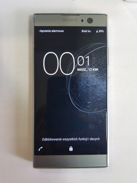 Smartfon Sony Xperia XA2 srebrny 32 GB