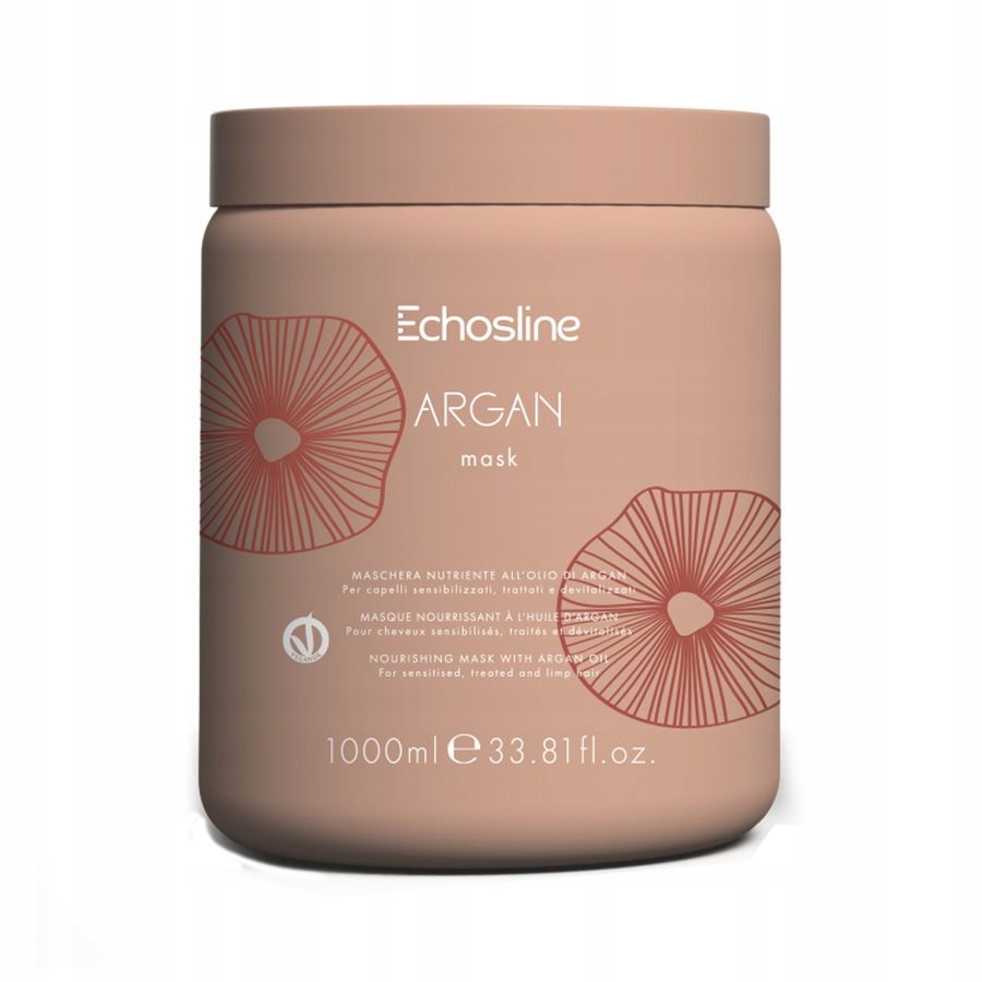 ECHOSLINE ARGAN MASKA Z OLEJKIEM ARGANOWYM 1000ML