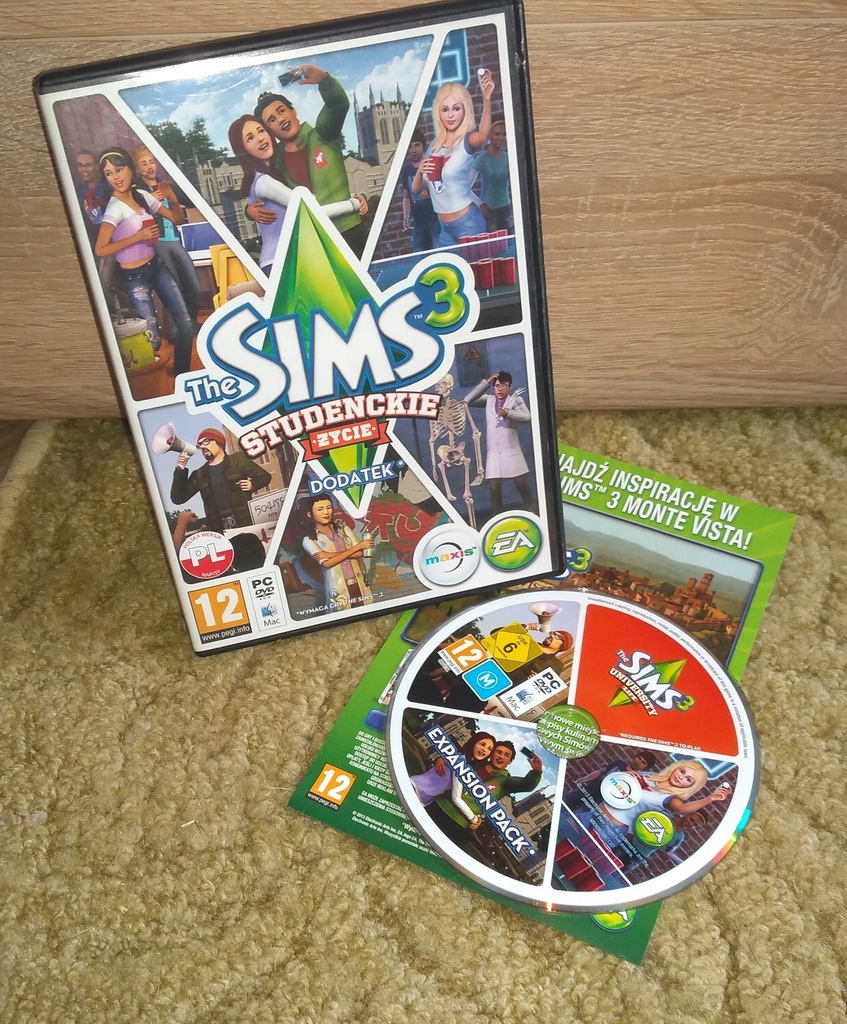 THE SIMS 3 STUDENCKIE ŻYCIE PL / Idealna - /