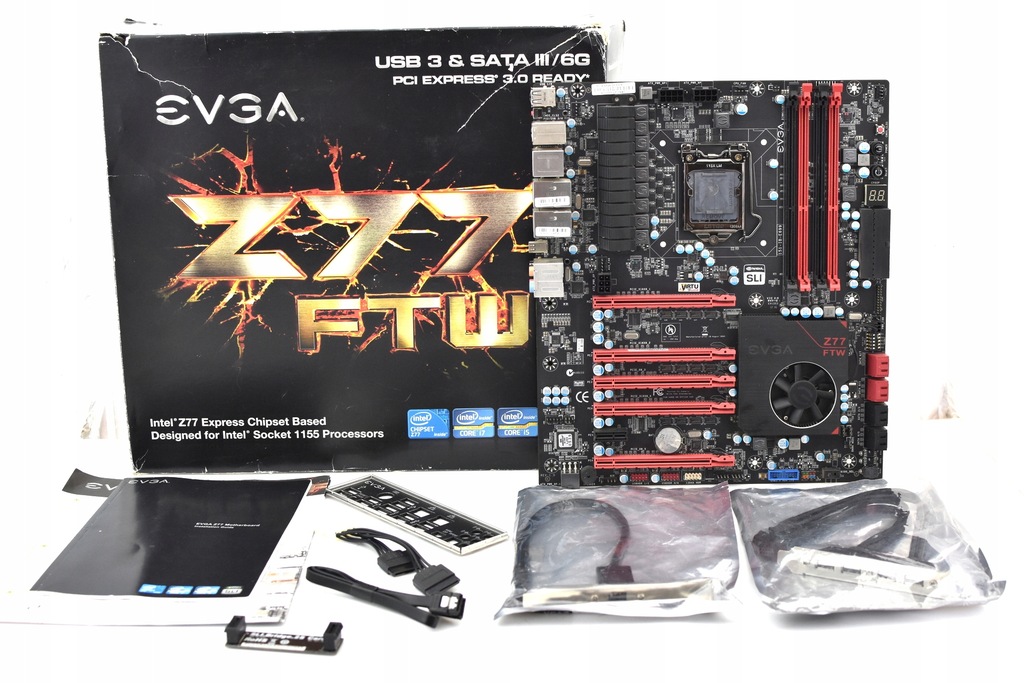 EVGA Z77 FTW BOX LGA1155 Sklep Gwarancja UNIKAT!