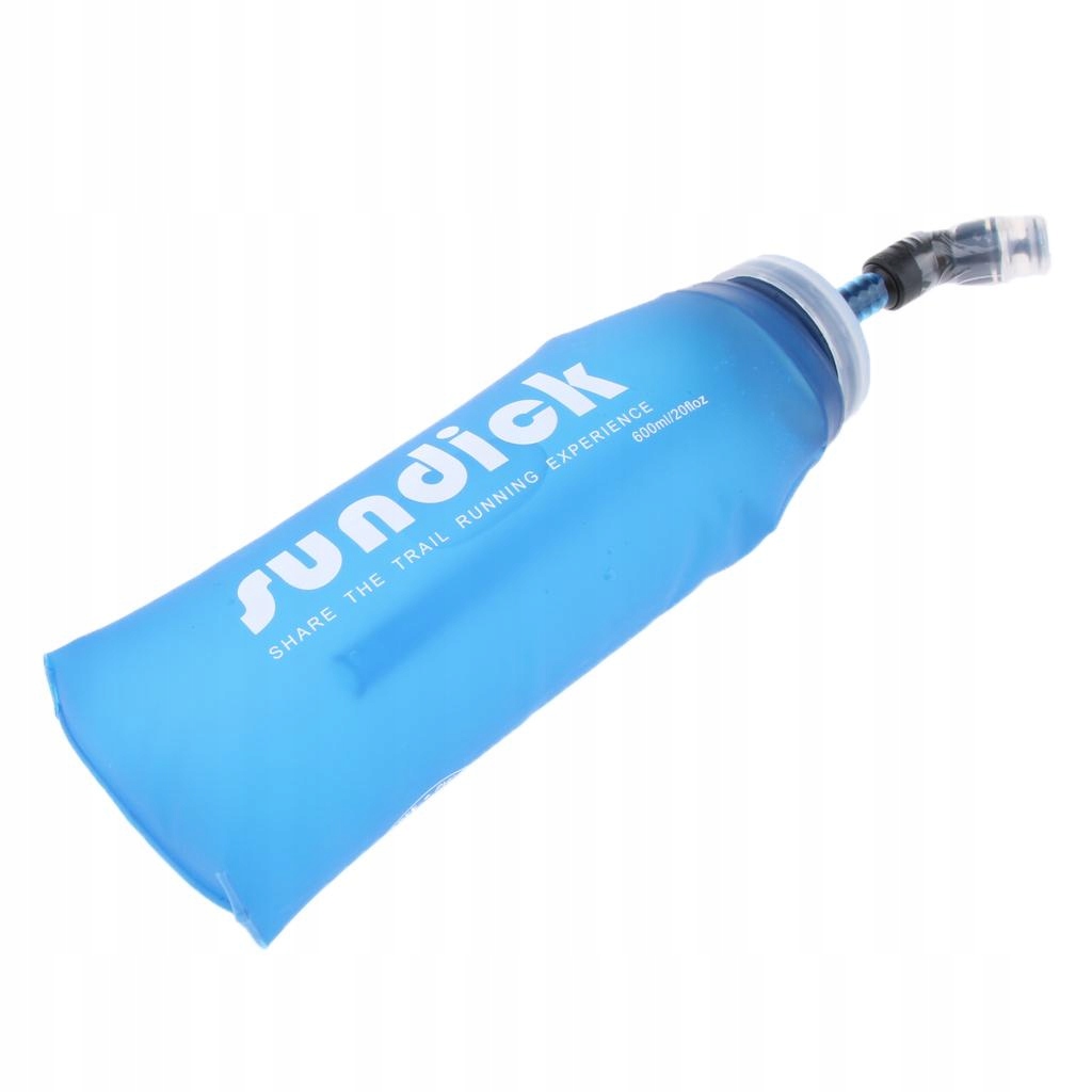 Składana butelka na wodę sportową o pojemności 600 ml na kemping, piesze