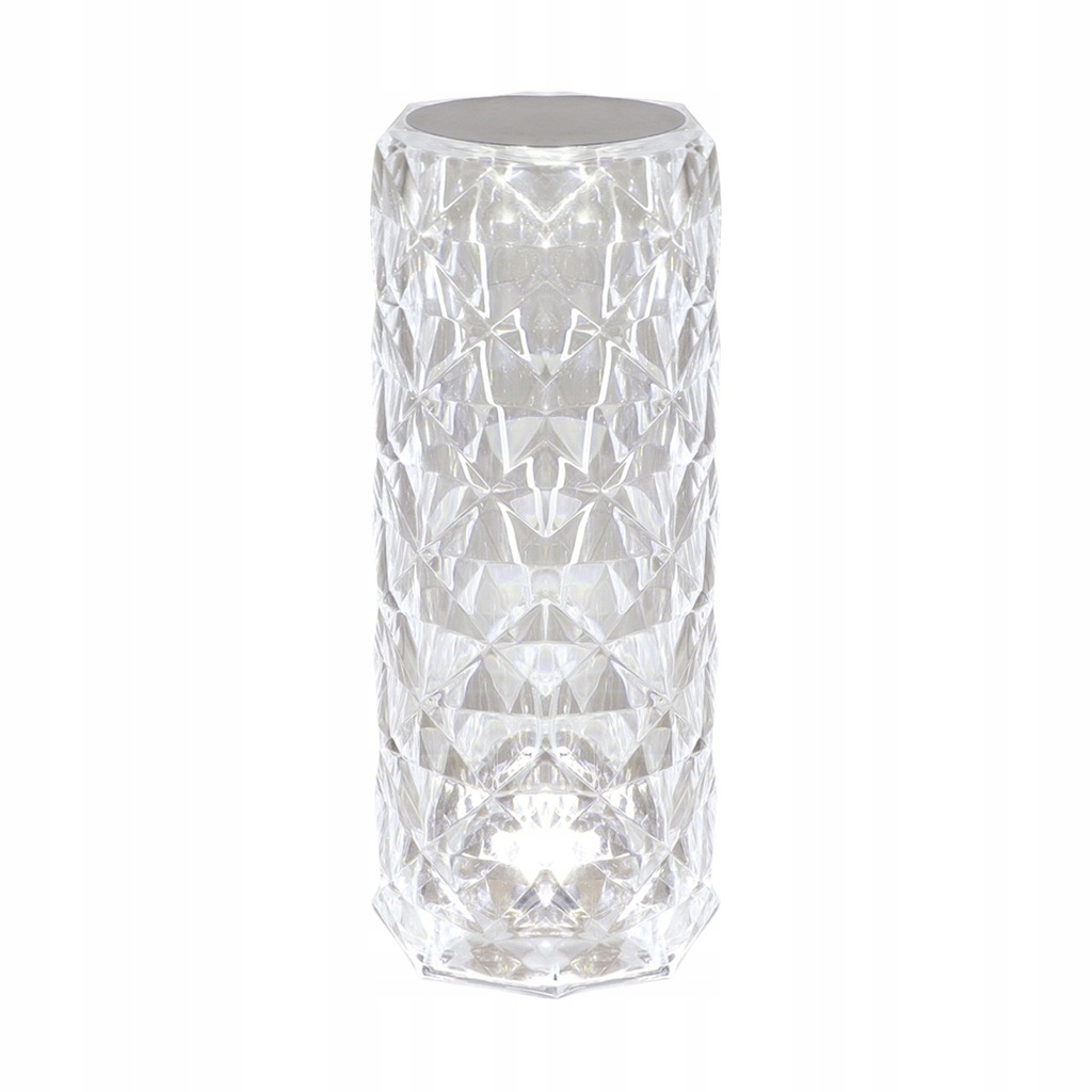 LAMPA STOŁOWA STRUHM HOLI LED CRYSTAL WW CW 04402 LED PRZEZROCZYSTA