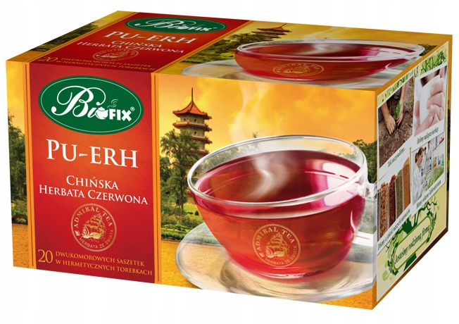 Herbata czerwona expresowa Pu-erh 100g