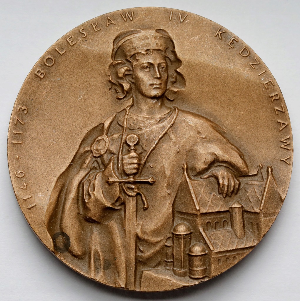 9809. Medal (40 mm), Bolesław IV Kędzierzawy