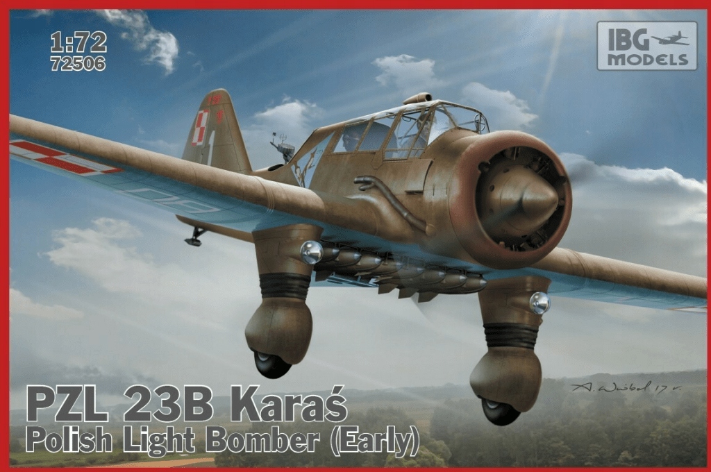 PZL. 23B Karaś Polish Light Bomber (Early product)