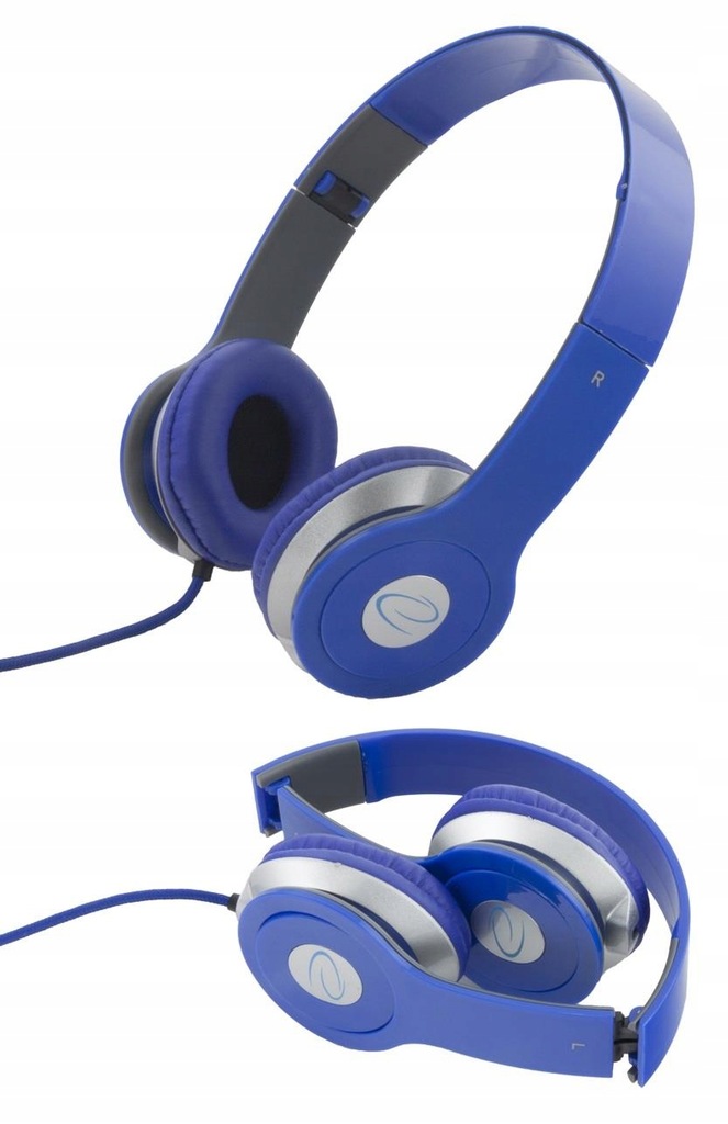 Słuchawki Esperanza EH145B Techno niebieskie